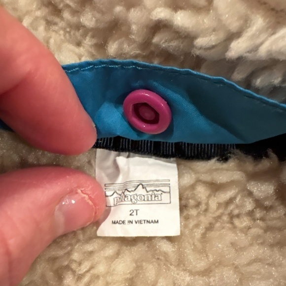 Patagonia Reversible Tribbles jacket 2T, kids winter coat - Picture 2 of 13